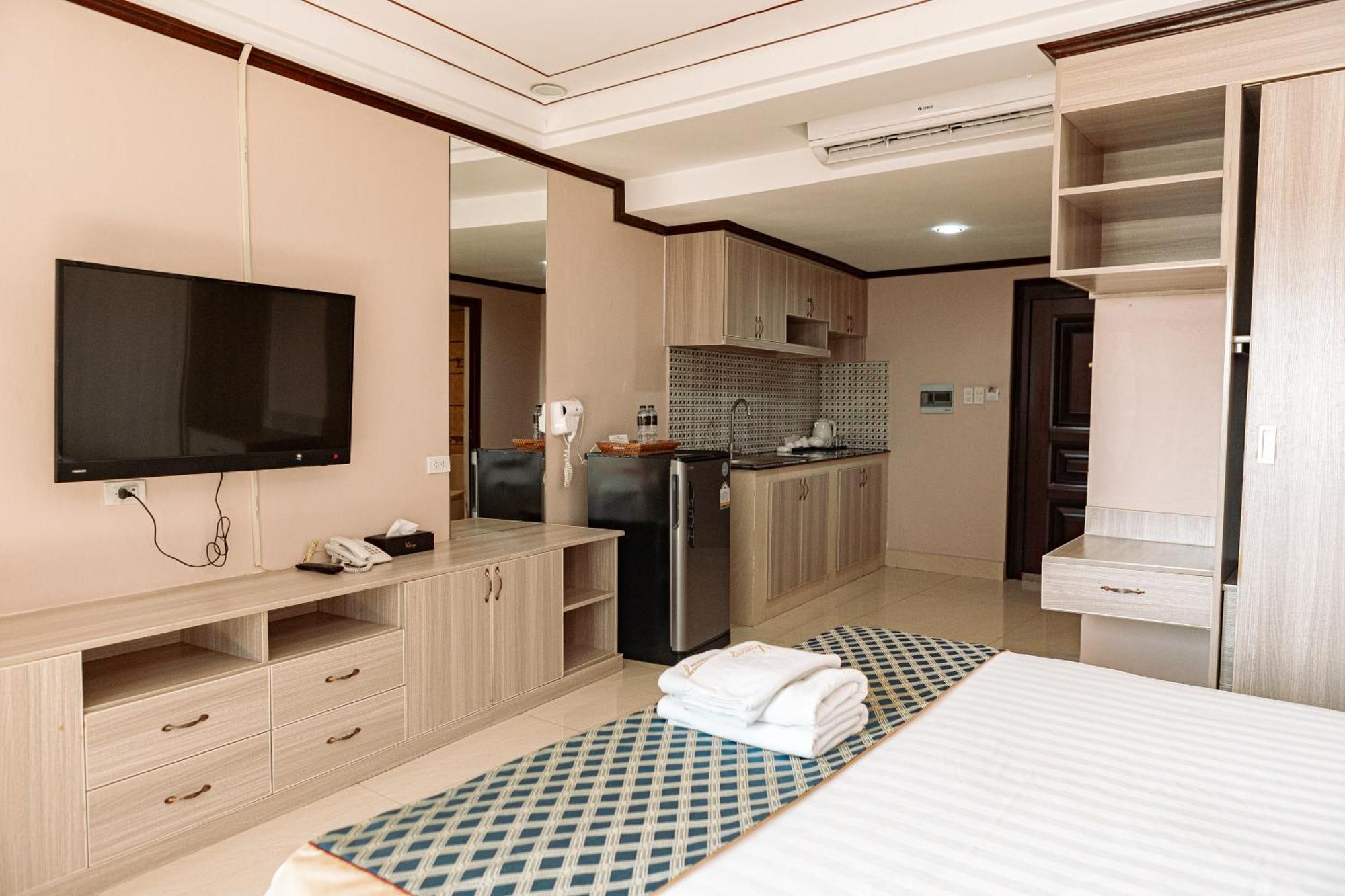 Vanhseng Boutique Vientiane Hotel Bagian luar foto