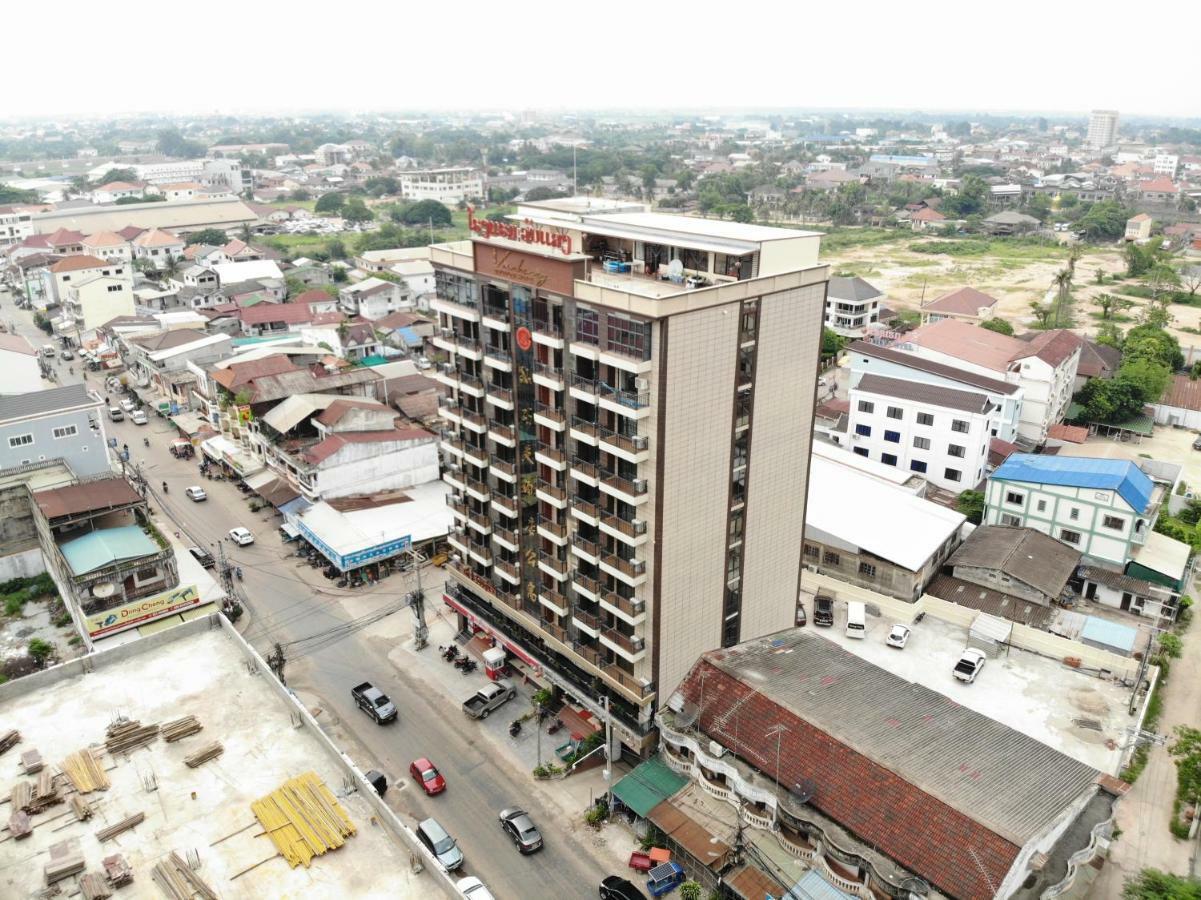 Vanhseng Boutique Vientiane Hotel Bagian luar foto
